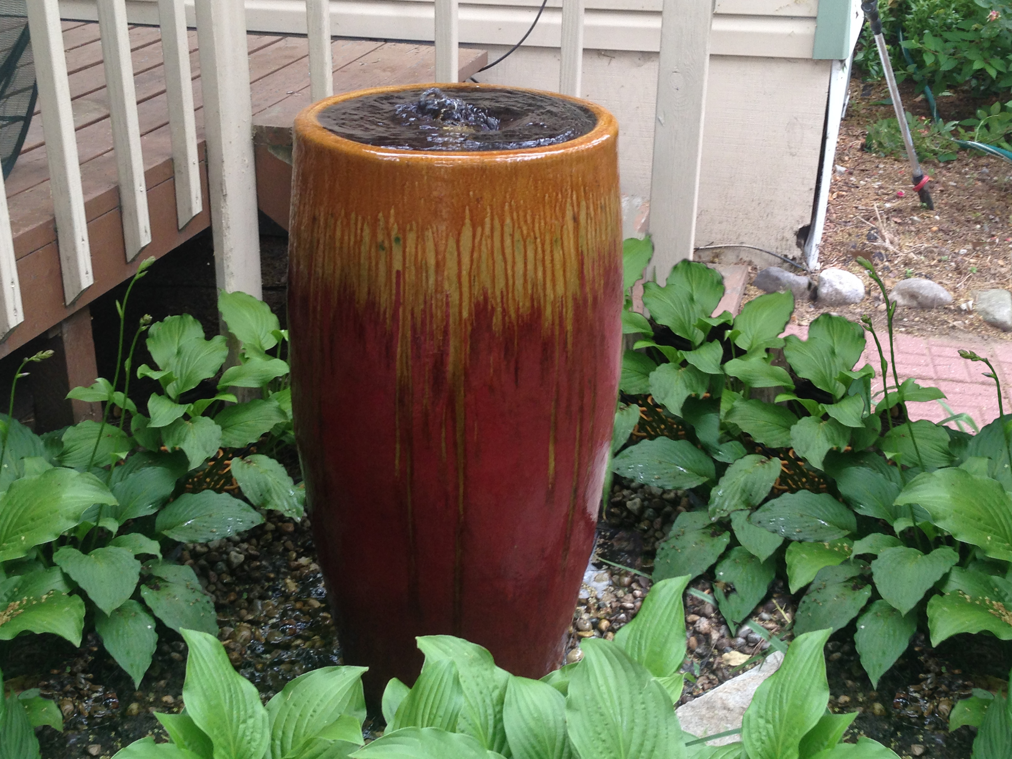 Water feature for small space