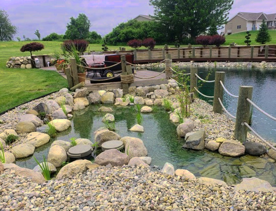 Wetland Filter Addition onto Existing Pond. Zeeland, MI