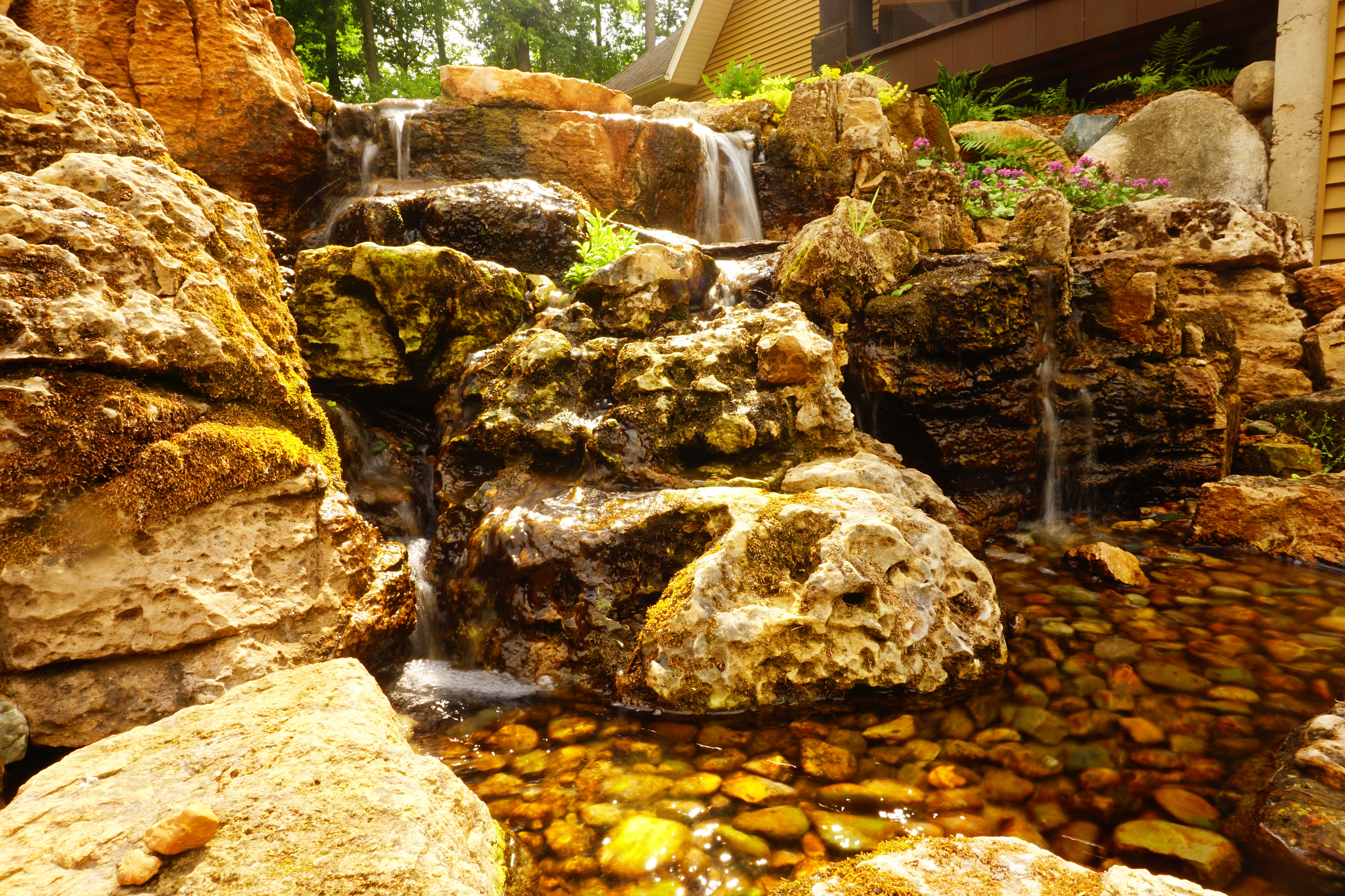 Limestone Waterfall